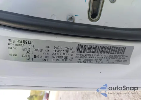 2019 Jeep Cherokee Trailhawk 4X4 из США, поврежденный, VIN 1C4PJMBX5KD198132